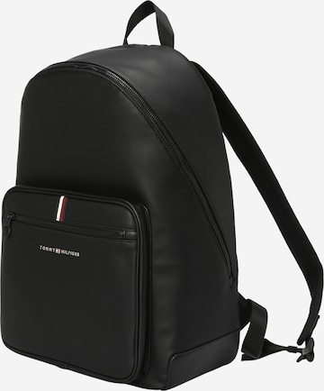 Rucsac de la TOMMY HILFIGER pe negru: față