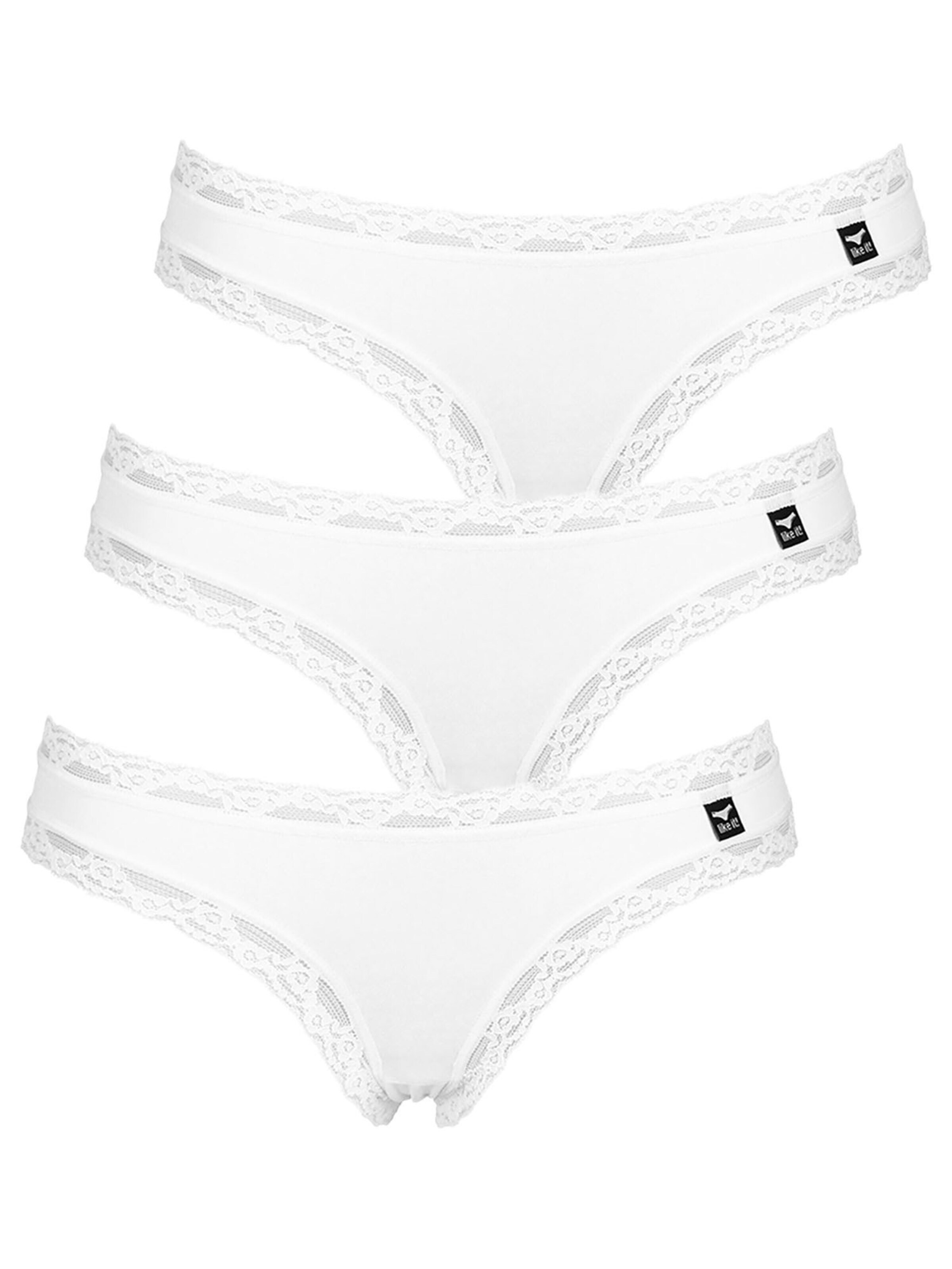 like it! Panty 'Olivia' in White