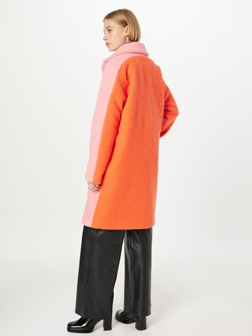 PIECES Between-Seasons Coat 'Nikla' in Pink