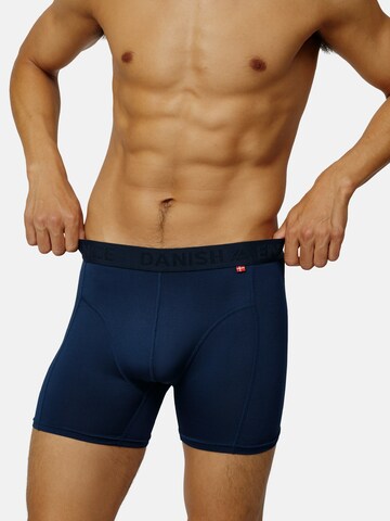 Boxers DANISH ENDURANCE en bleu : devant