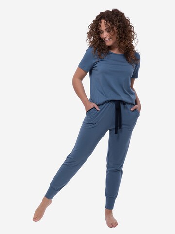 Ammann Pyjama 'Night & Home'‌‌‌‌‌‌‌‌‌‌ in Blau