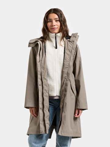 Didriksons Parka in Grau: Vorderseite
