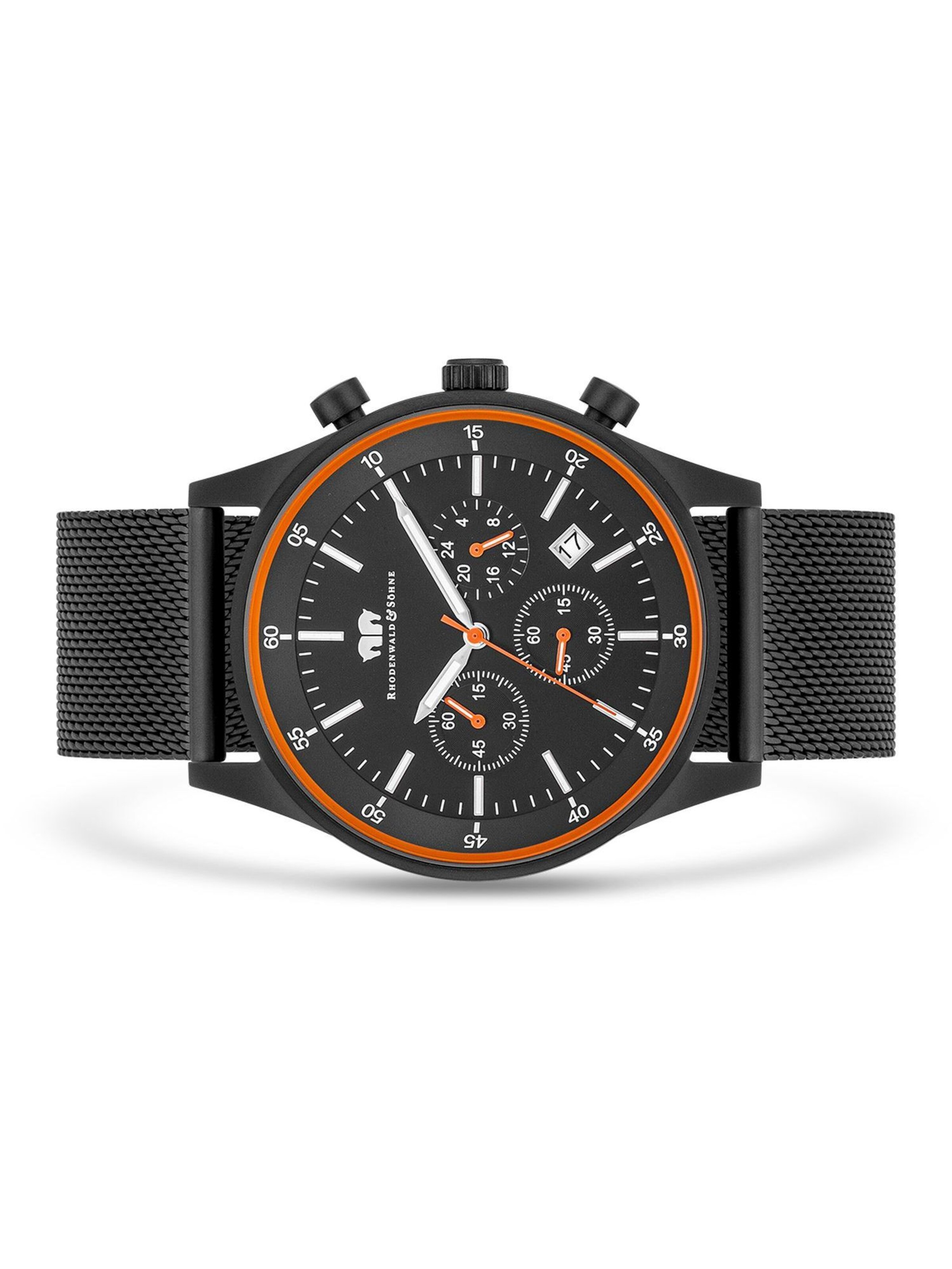 Rhodenwald & Söhne Analoog horloge in Zwart