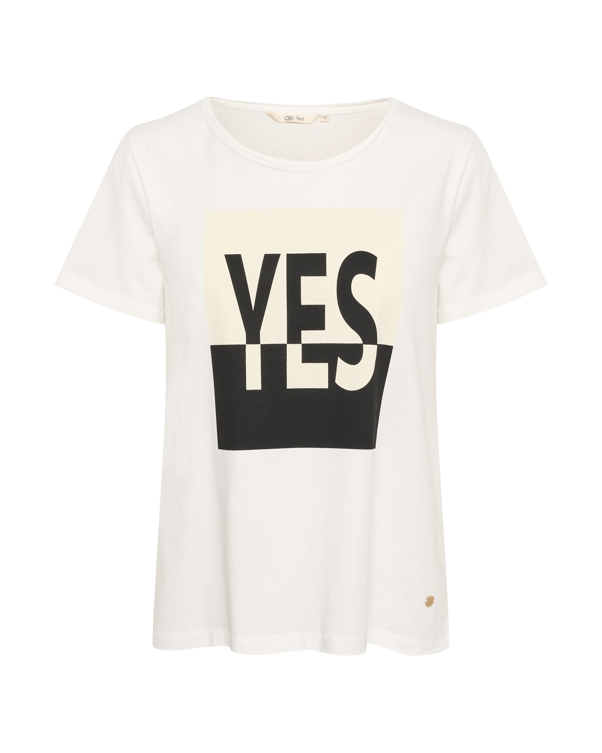 Cream Shirt 'Karen' in White: front