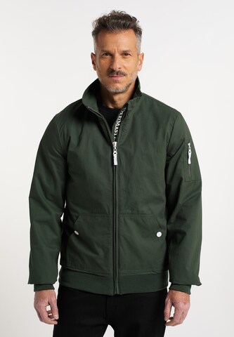 DreiMaster Maritim Between-Season Jacket in Green: front