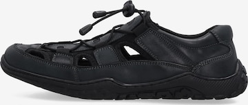 VENEZIA Sandale in Schwarz: Vorderseite