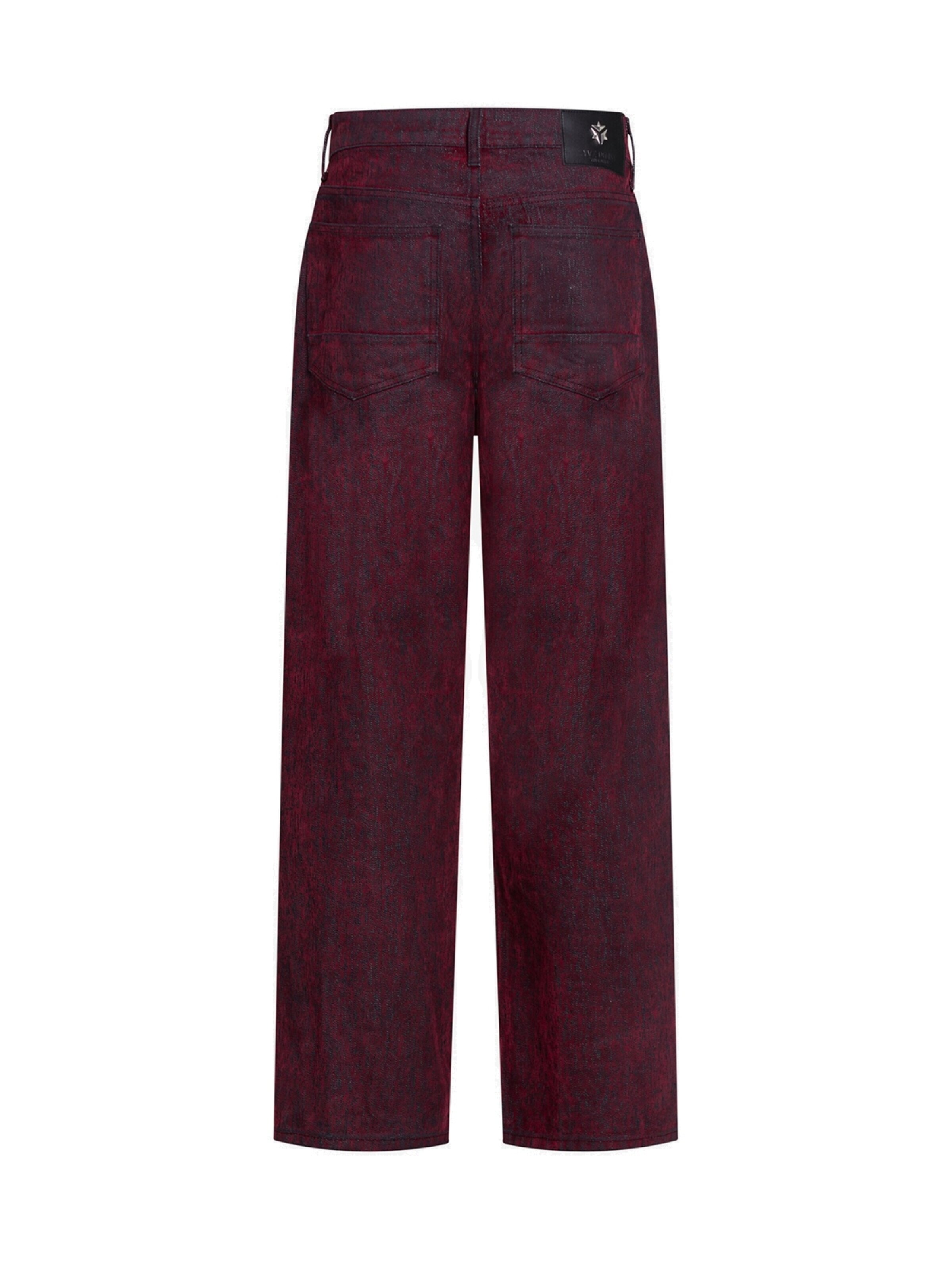 YVZ Denim Baggy Jeans 'Mira' in Red