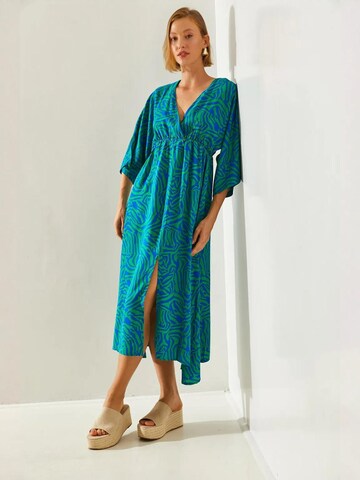 Bianco Lucci Jurk in Blauw