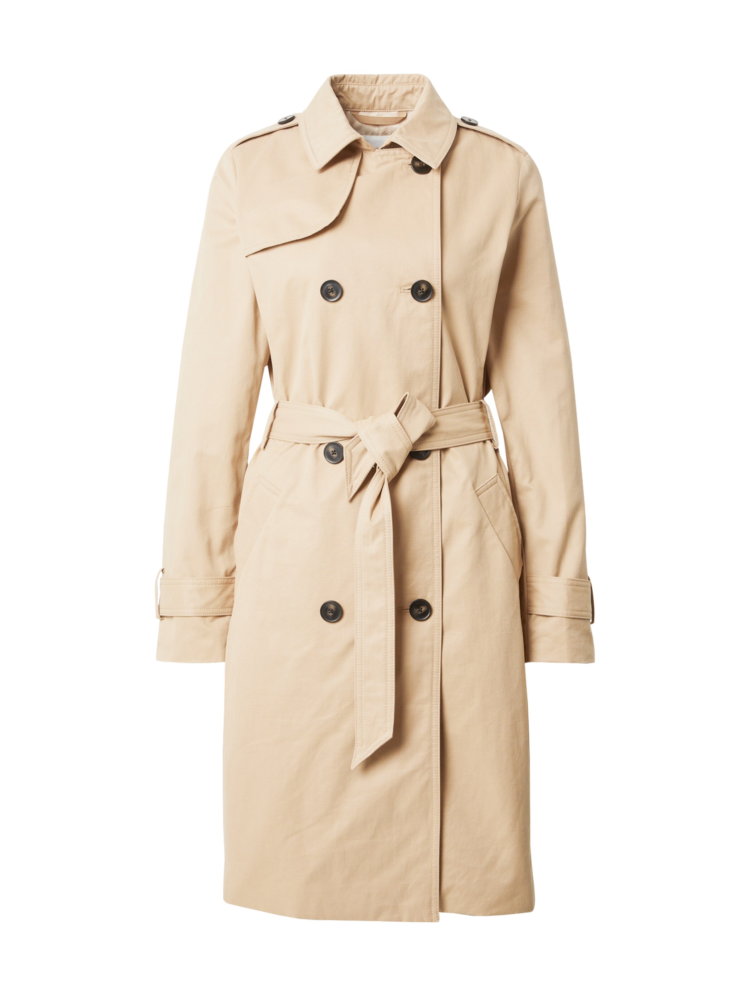 Manteau mi-saison s.Oliver en beige : devant