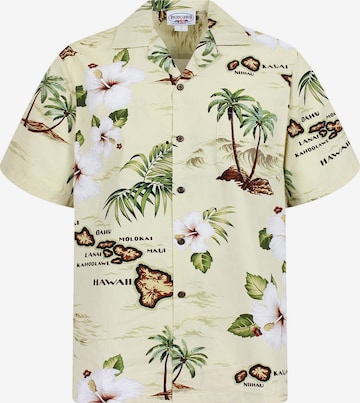 Pacific Legend - Camisa 'Island' en beige: frente