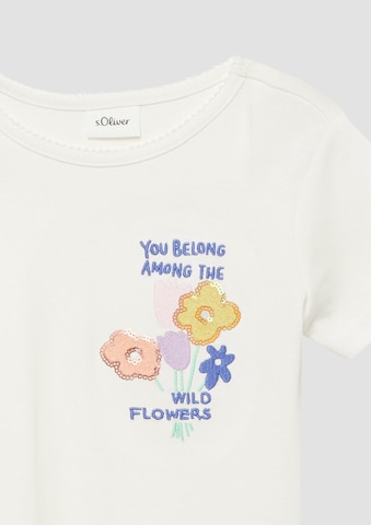 s.Oliver Shirt in Beige