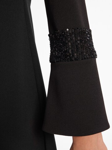 Ana Alcazar Jurk 'Abdora' in Zwart