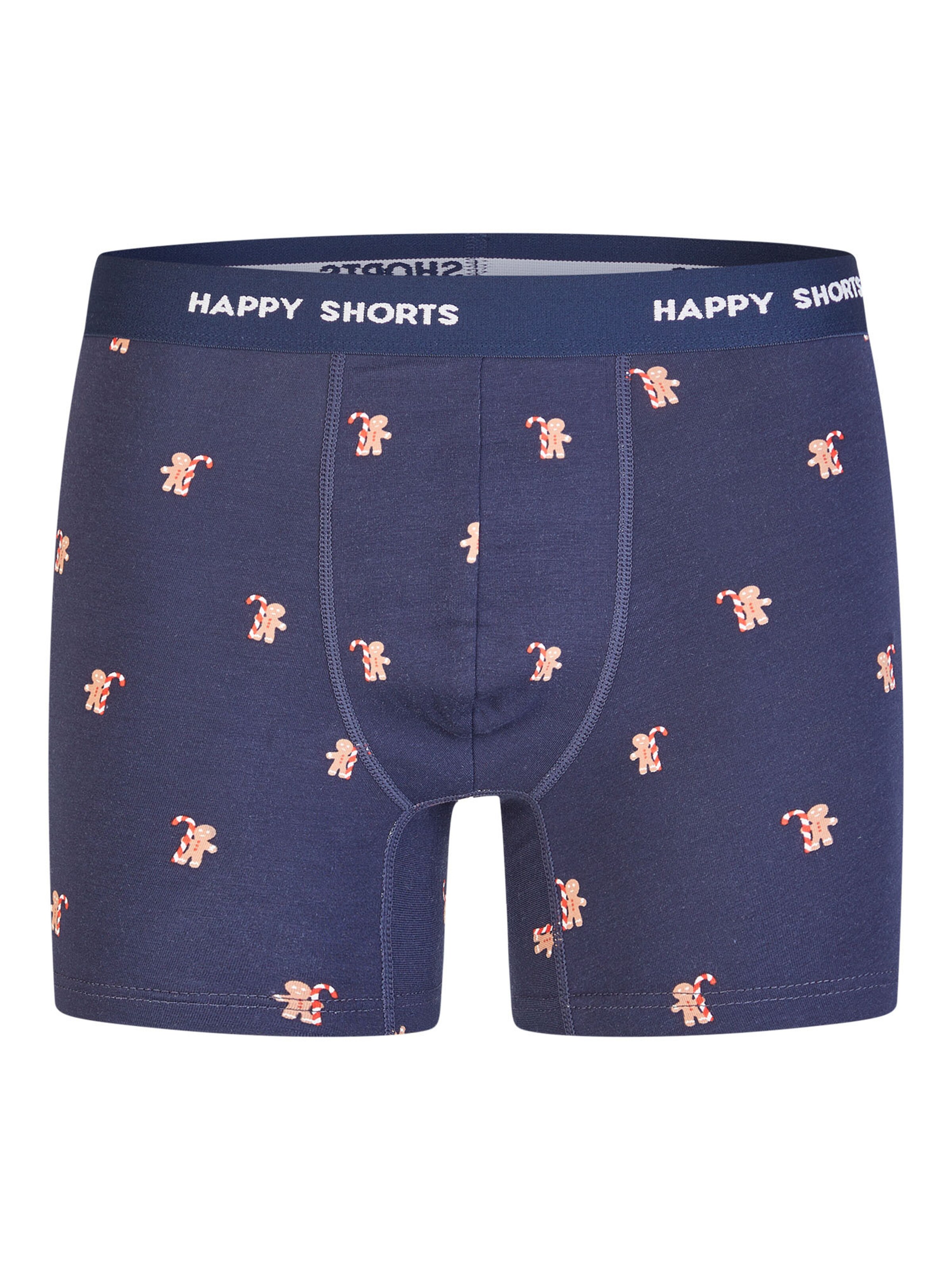 Happy Shorts Boxer shorts 'Christmas' in Blue