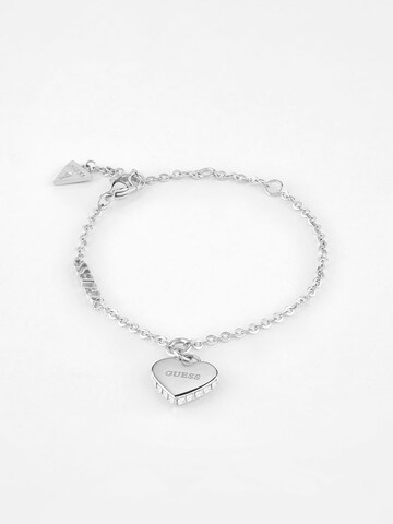 GUESS Armband 'Falling In Love' in Silber