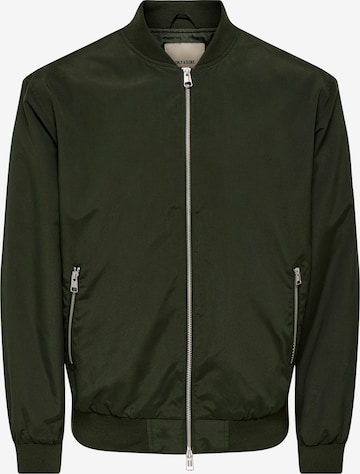 Only & Sons Between-Season Jacket 'ONSLANDO' in Green: front