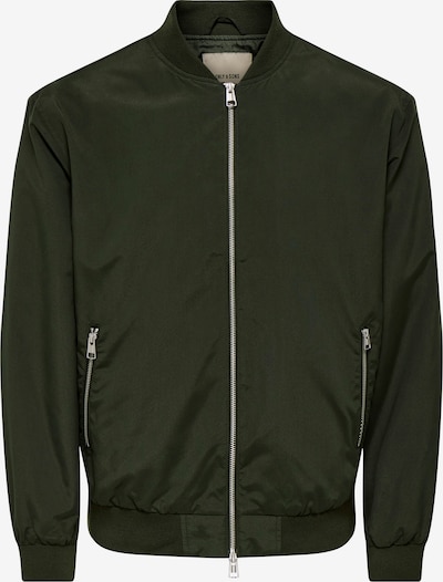 Only & Sons Between-season jacket 'ONSLANDO' in S in Dark green, Item view