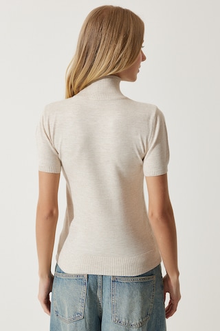 Happiness İstanbul Trui in Beige