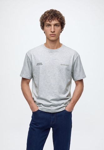 T-Shirt 'STUDIOS' BALMOHK en gris : devant