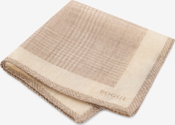 Boggi Milano Einstecktuch in Beige: Vorderseite