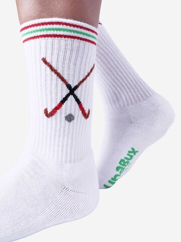 UNABUX Socks 'Touchdown' in White