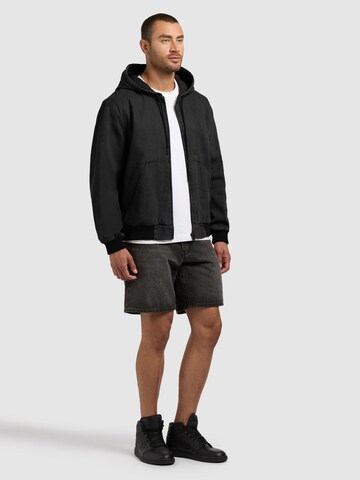 khujo Between-season jacket 'Rhiis' in Black