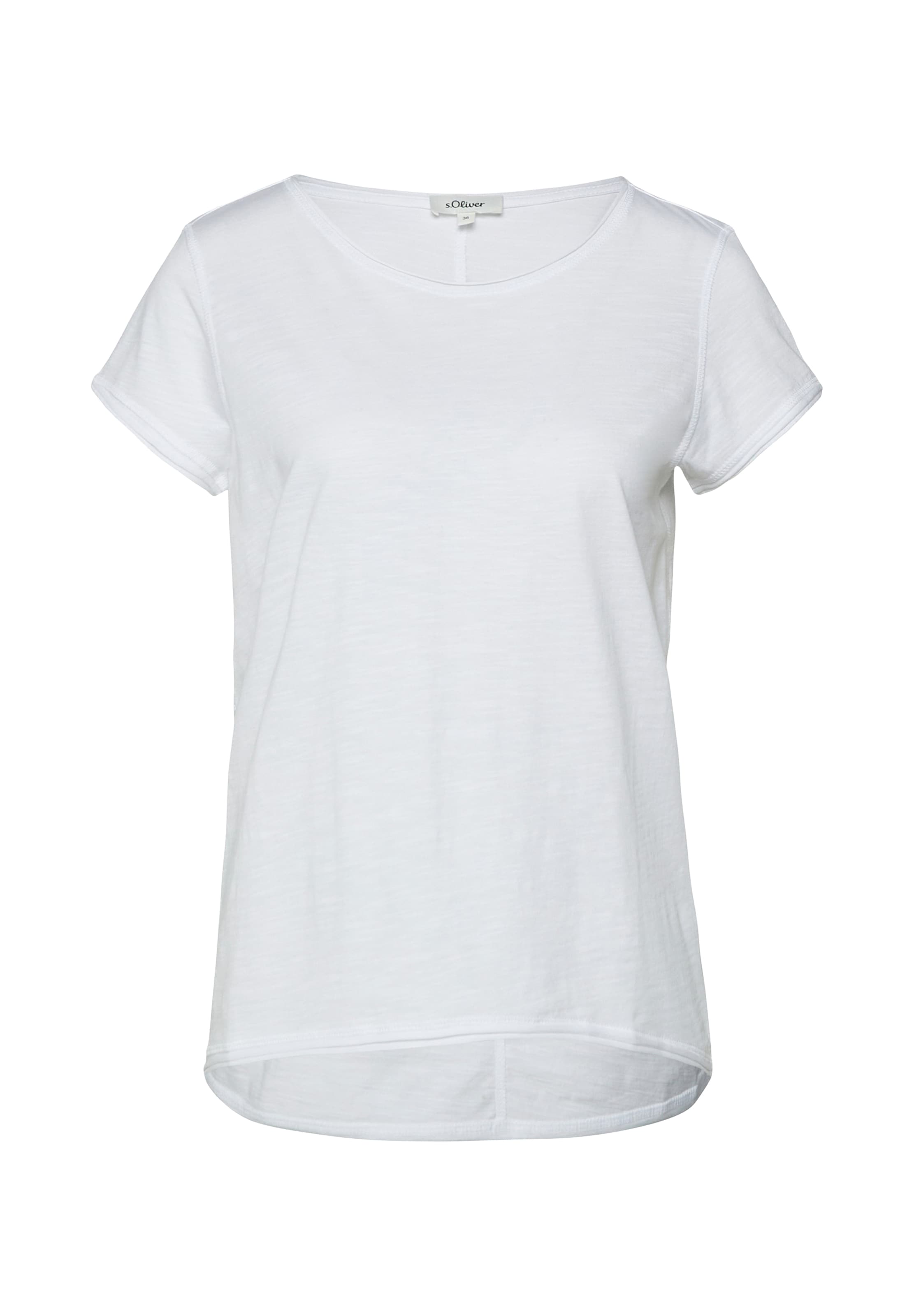 s.Oliver T-Shirt in Weiß: Vorderseite