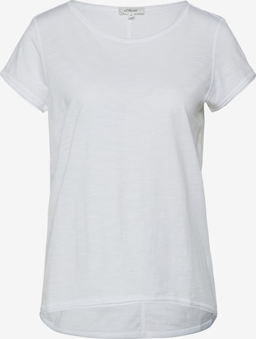 s.Oliver T-Shirt in Weiß: Vorderseite