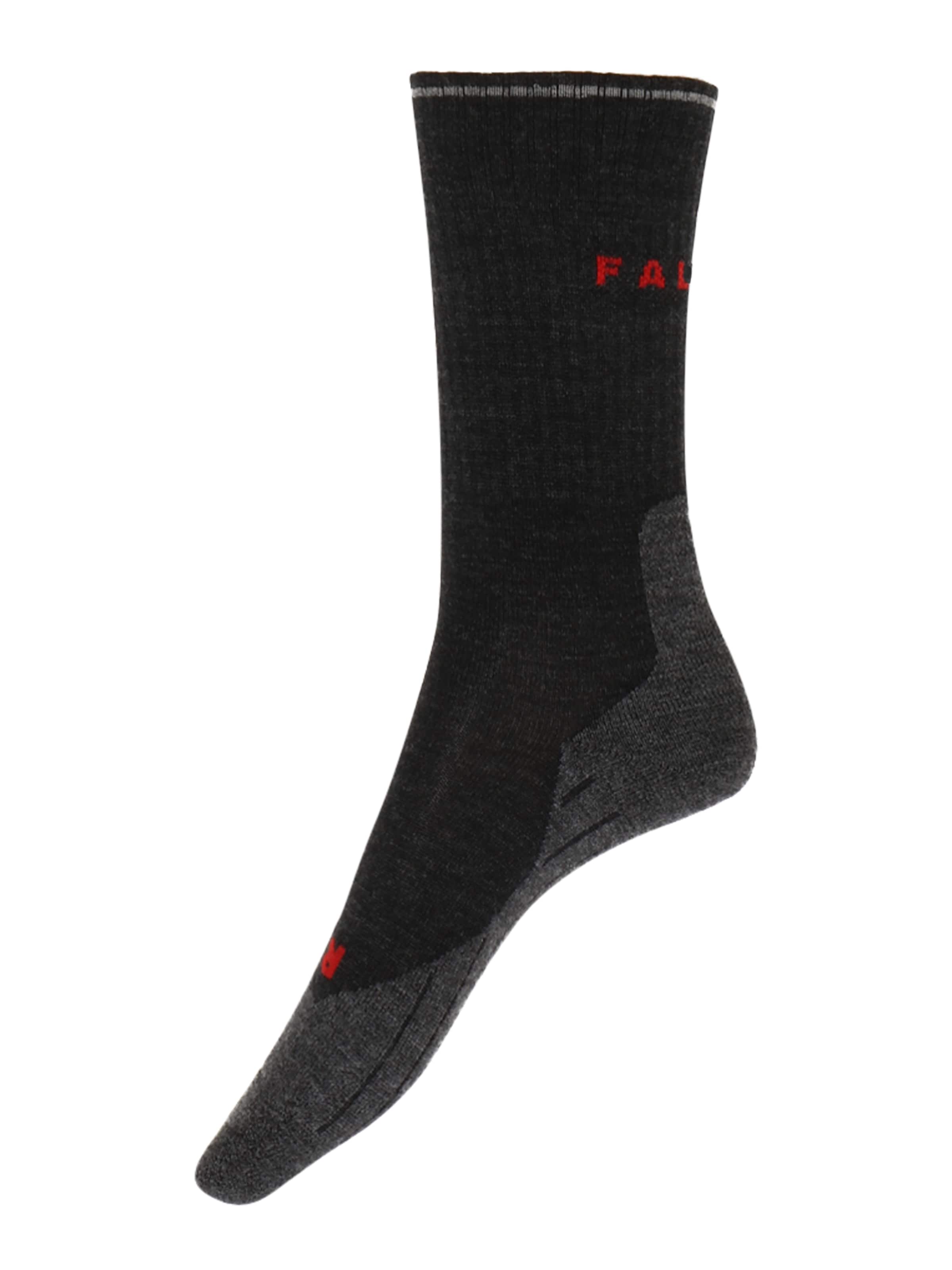 FALKE Sports socks in 35-36 in Anthracite / Red, Item view