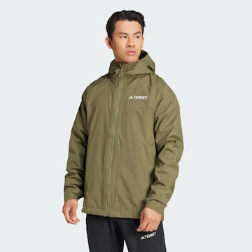 ADIDAS TERREX Outdoorjacke 'Multi 2L' in Grün: Vorderseite