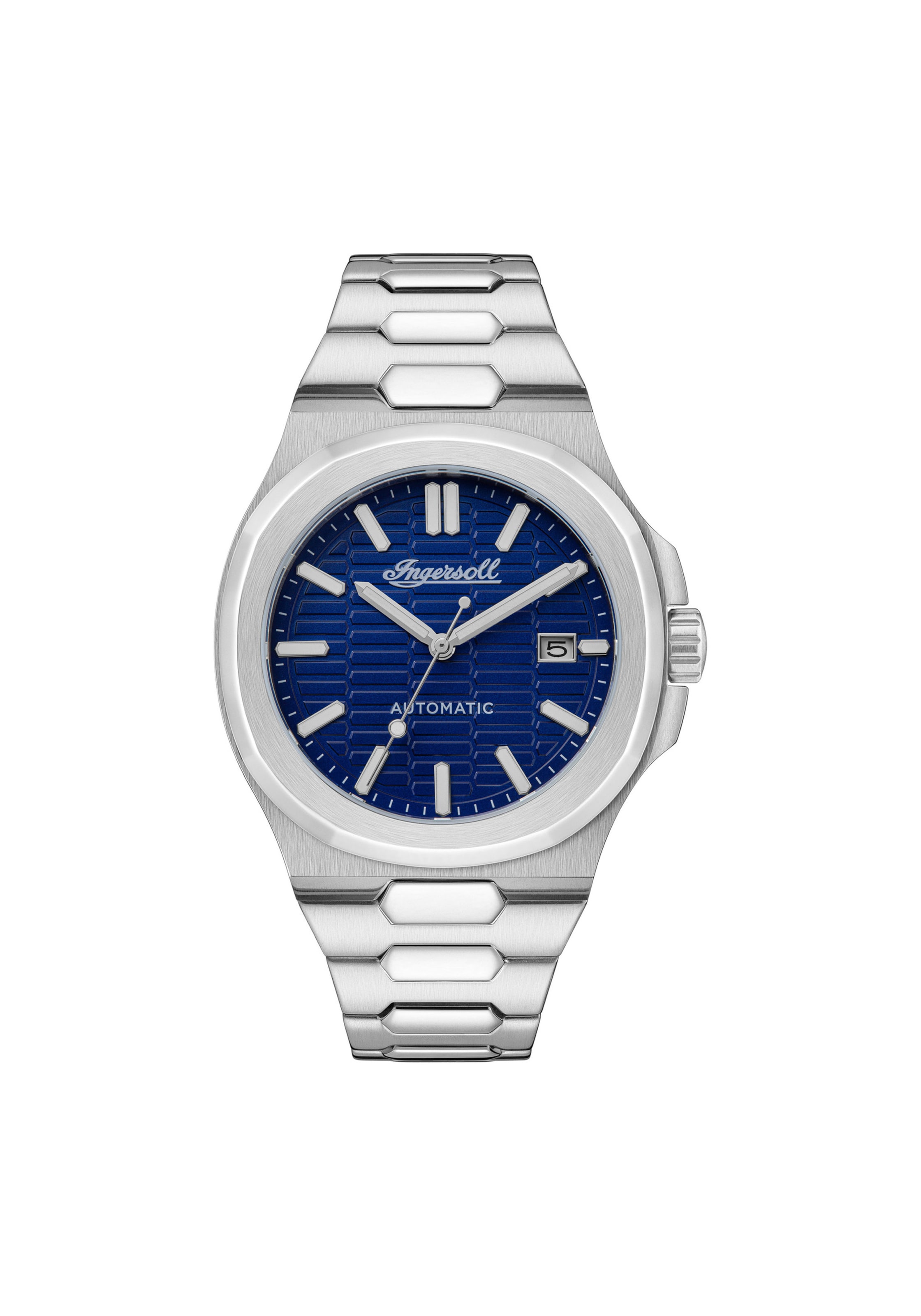 Montre à affichage analogique 'Catalina' INGERSOLL en argent : devant