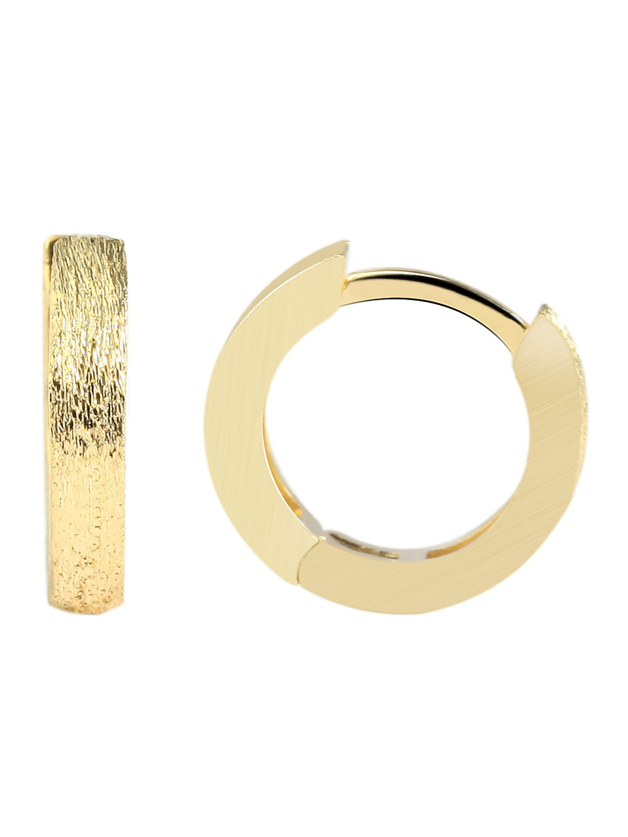 Akzent Earrings '"Emmi" aus 925 Sterlingsilber, rhodiniert, langlebig' in Gold