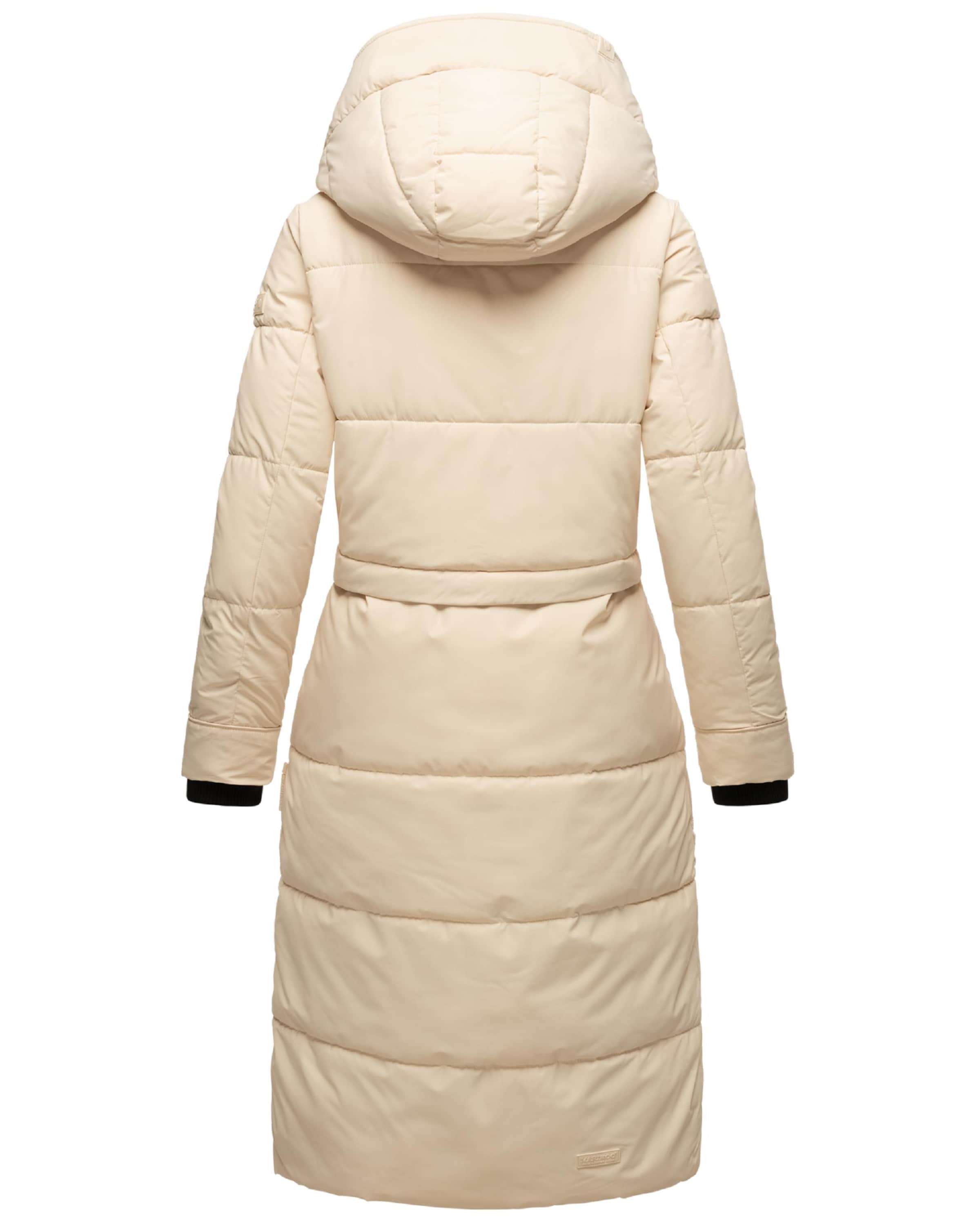 MARIKOO Vinterfrakke 'Ayumii' i beige