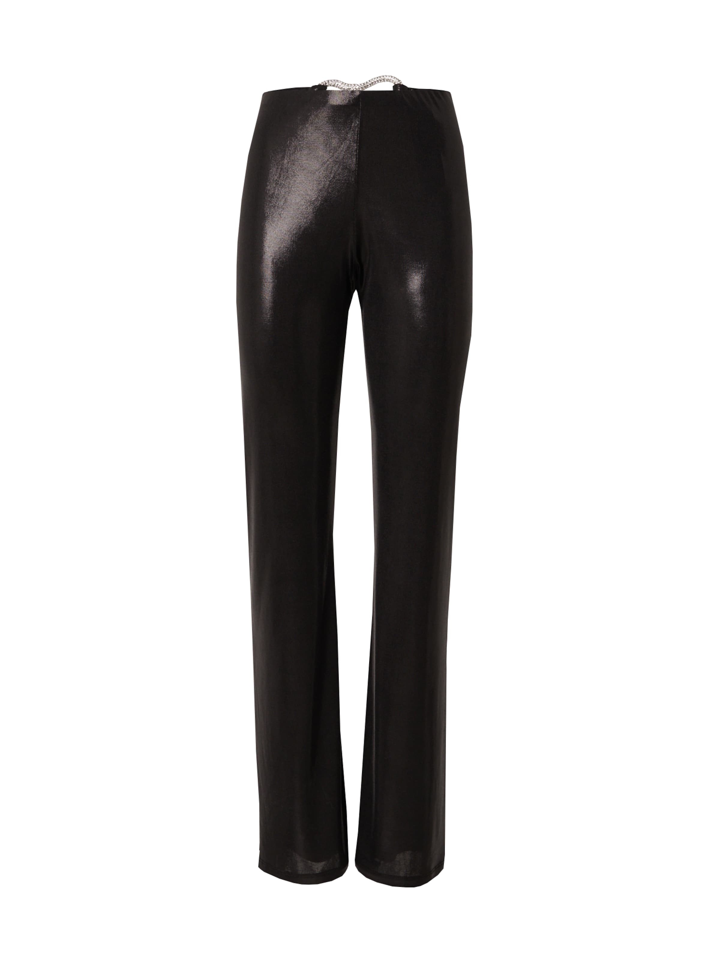 Regular Pantalon Chiara Ferragni en noir : devant