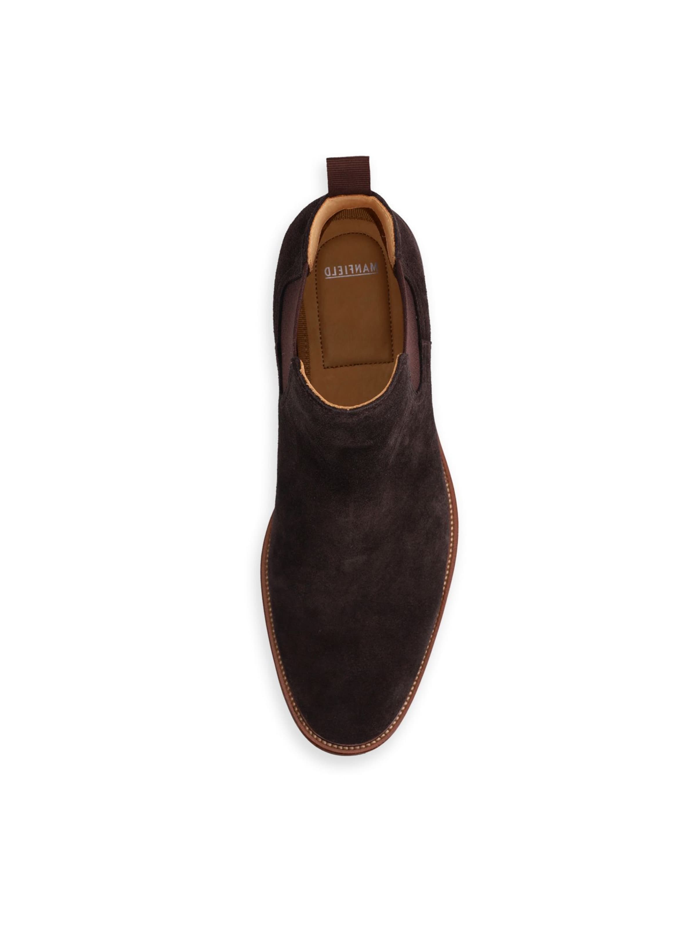 MANFIELD Chelsea Boots in Brown