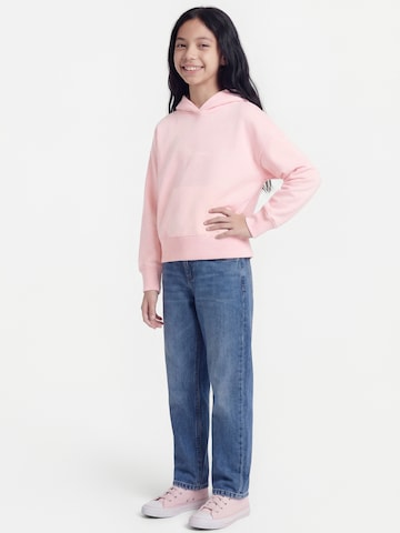 Abercrombie & Fitch Sweatshirt 'ESSENTIAL' i rosa: framsida