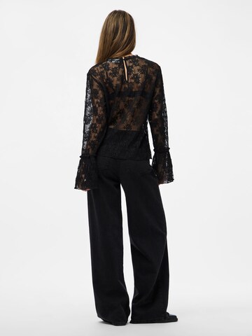 PIECES Bluse 'PCMAITA' i sort