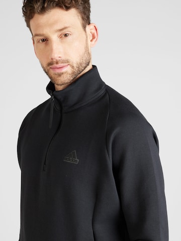 ADIDAS SPORTSWEAR Athletic Sweatshirt 'Z.N.E.' in Black