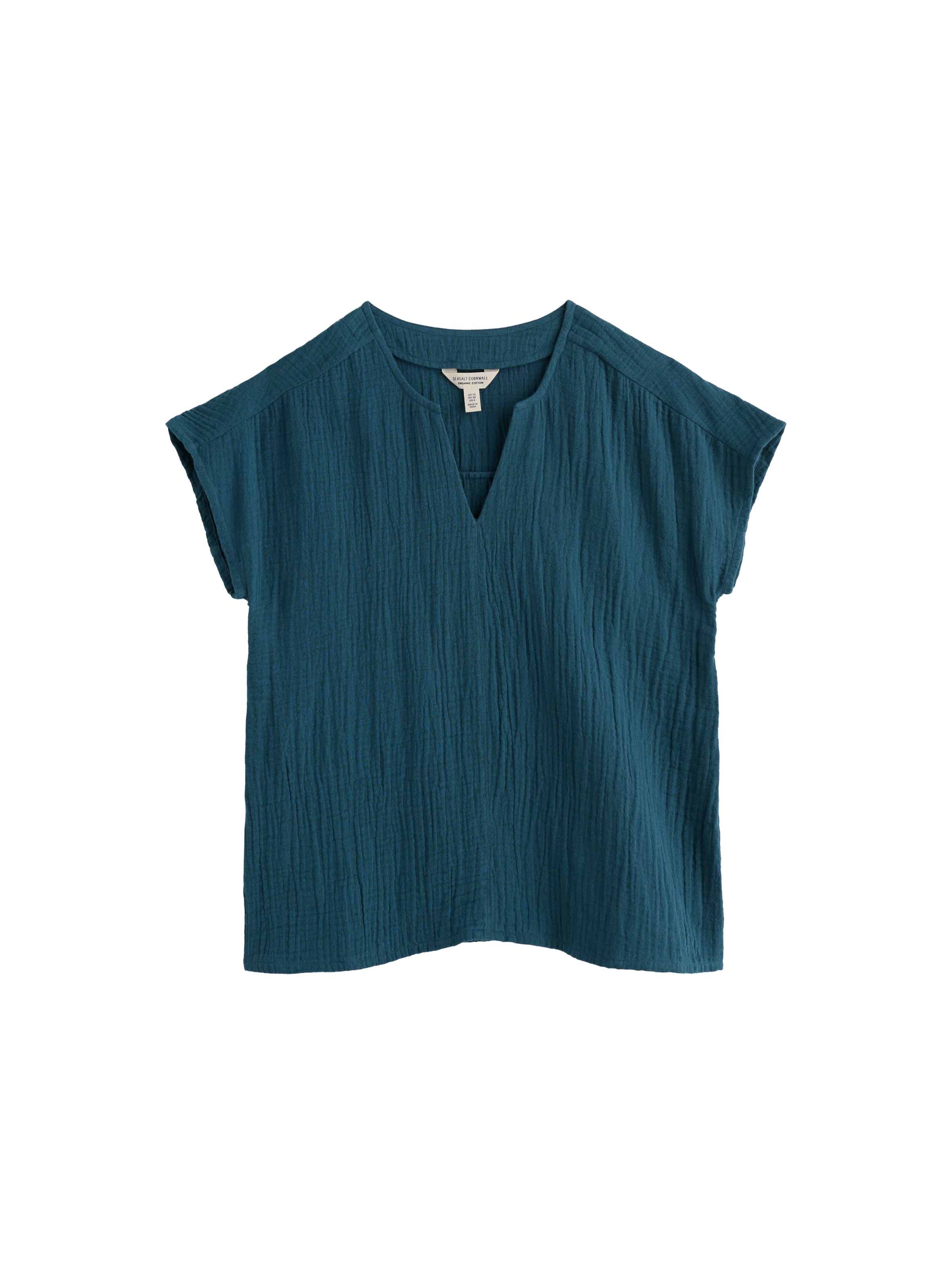 Seasalt Cornwall Bluse 'Landscape' i blå: forside