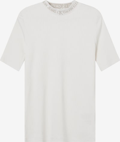 Calvin Klein Jeans T-Shirt in beige / weiß, Produktansicht