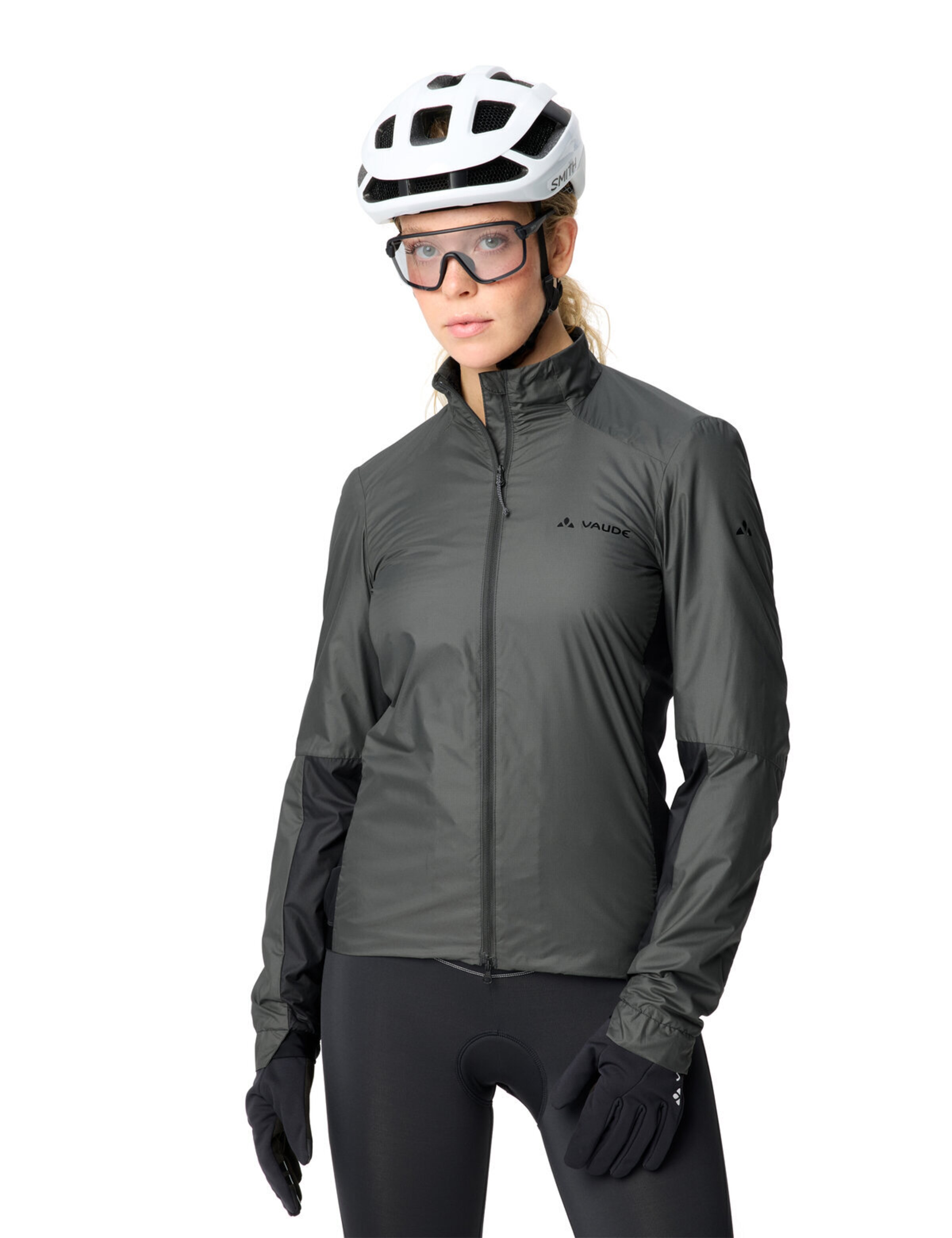 VAUDE Sports jacket 'Kuro' in Grey