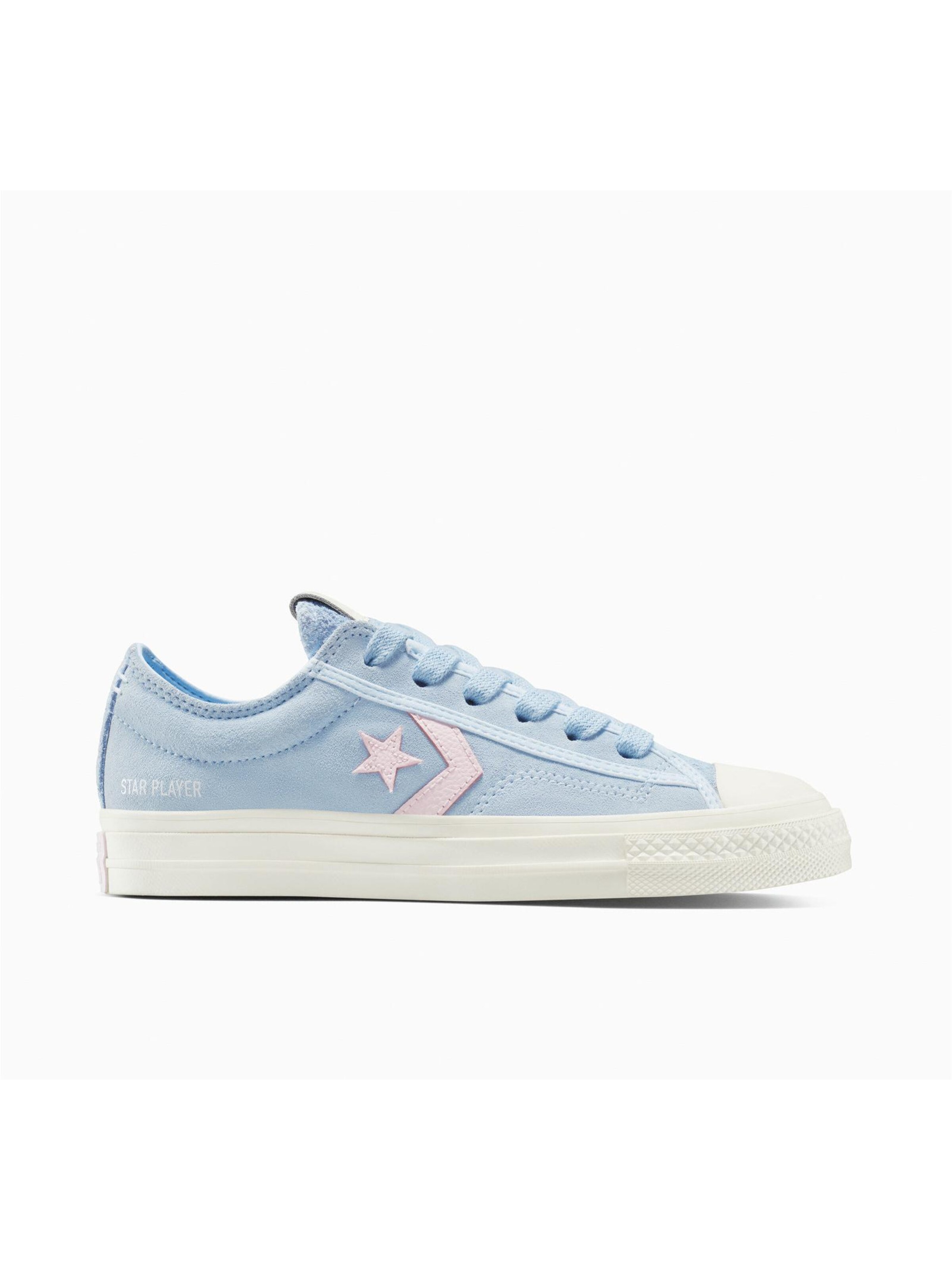 CONVERSE - Zapatillas deportivas bajas 'Converse Star Player 76 Colorful Suede' en azul