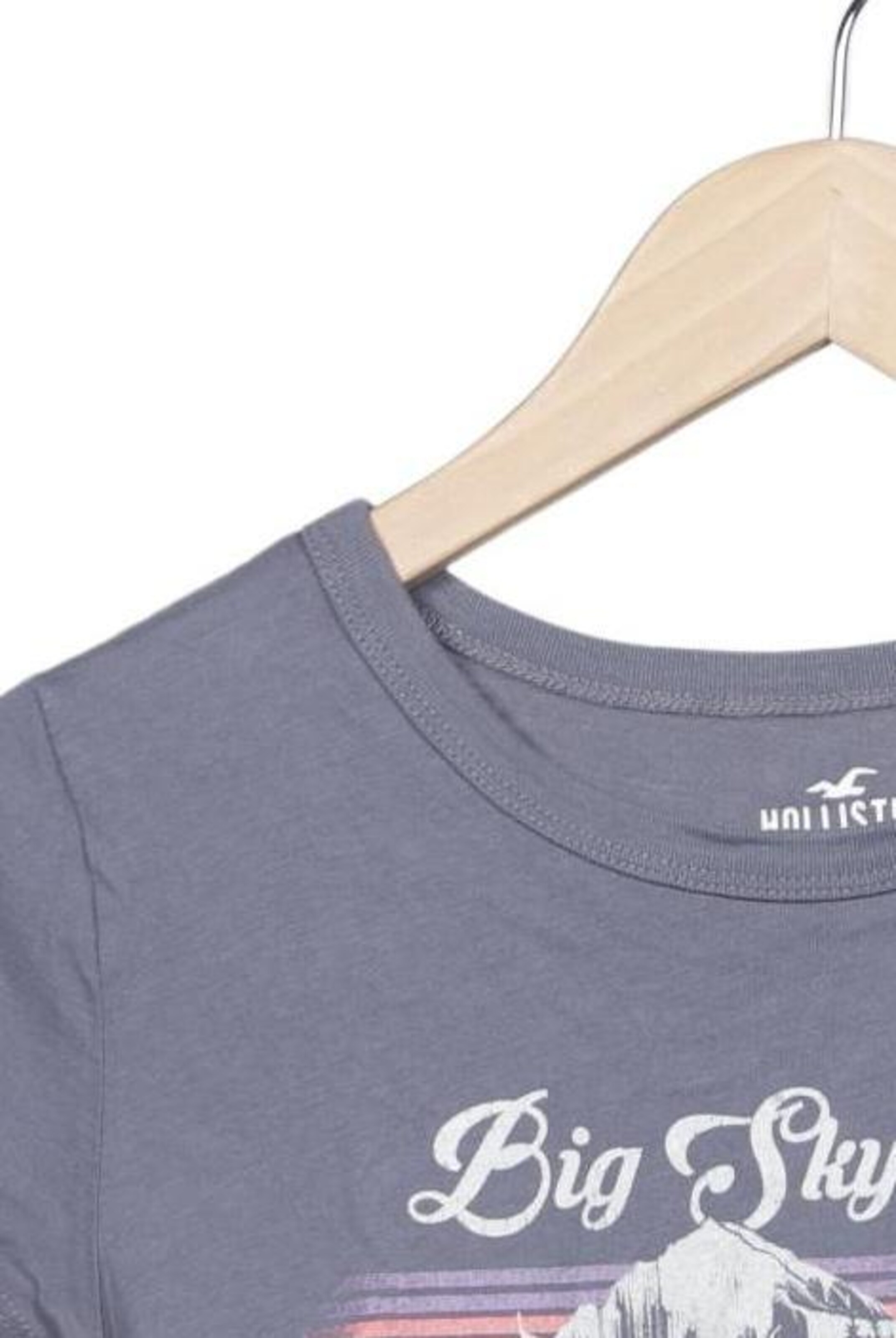 HOLLISTER Top & Shirt in S in Grey