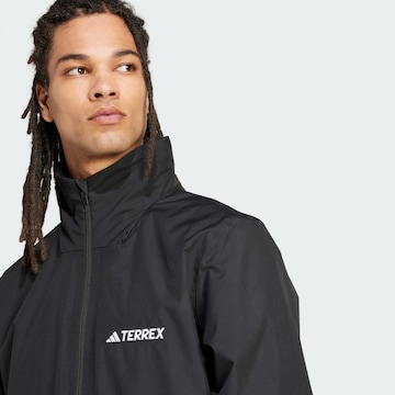 ADIDAS TERREX Куртка в спортивном стиле 'Essentials' в Черный