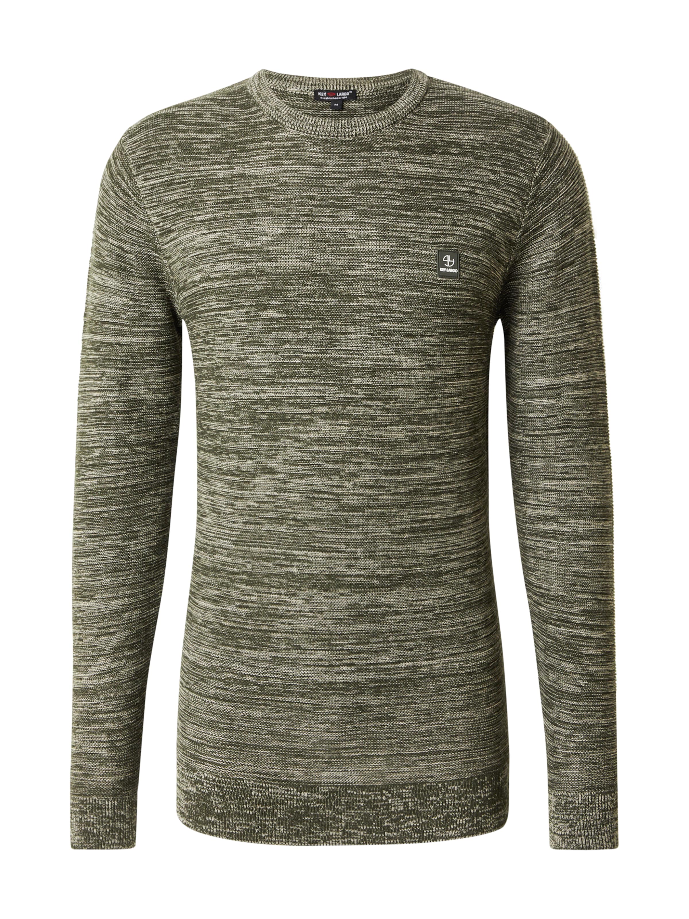 Key Largo Πουλόβερ 'CALGARY' σε πράσινο: μπροστά