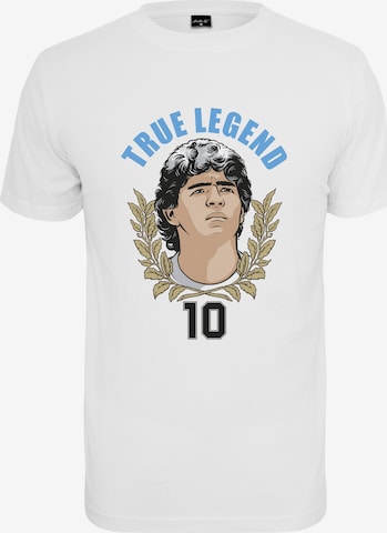 Mister Tee Тениска 'True Legends Number 10' в бяло: отпред