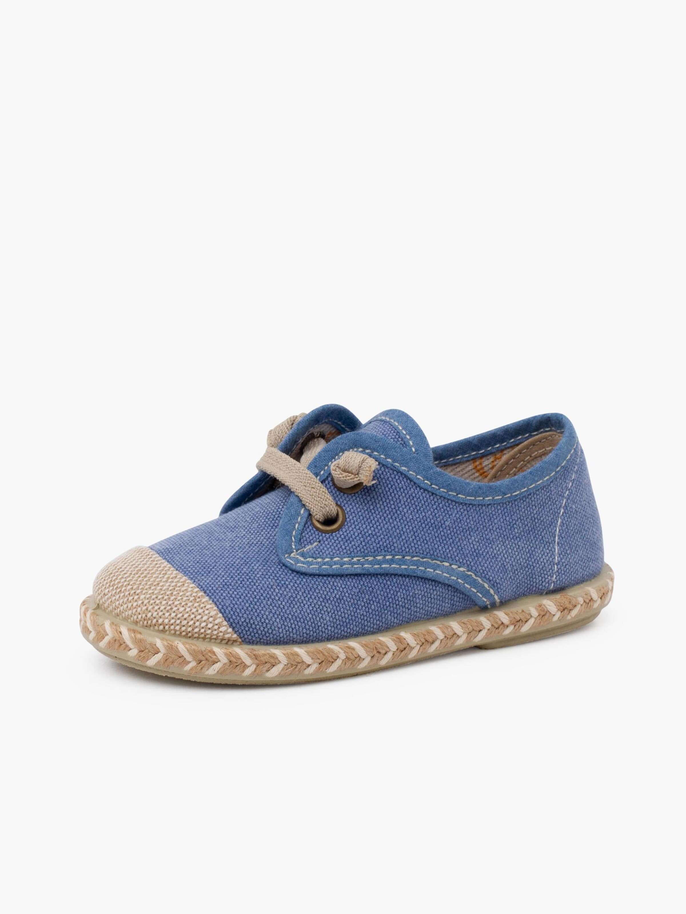 Baskets Pisamonas en bleu : devant