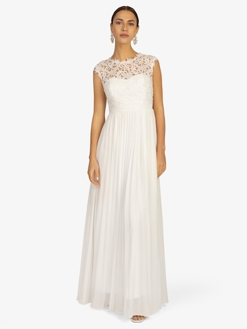 Kraimod Evening Dress in White: front