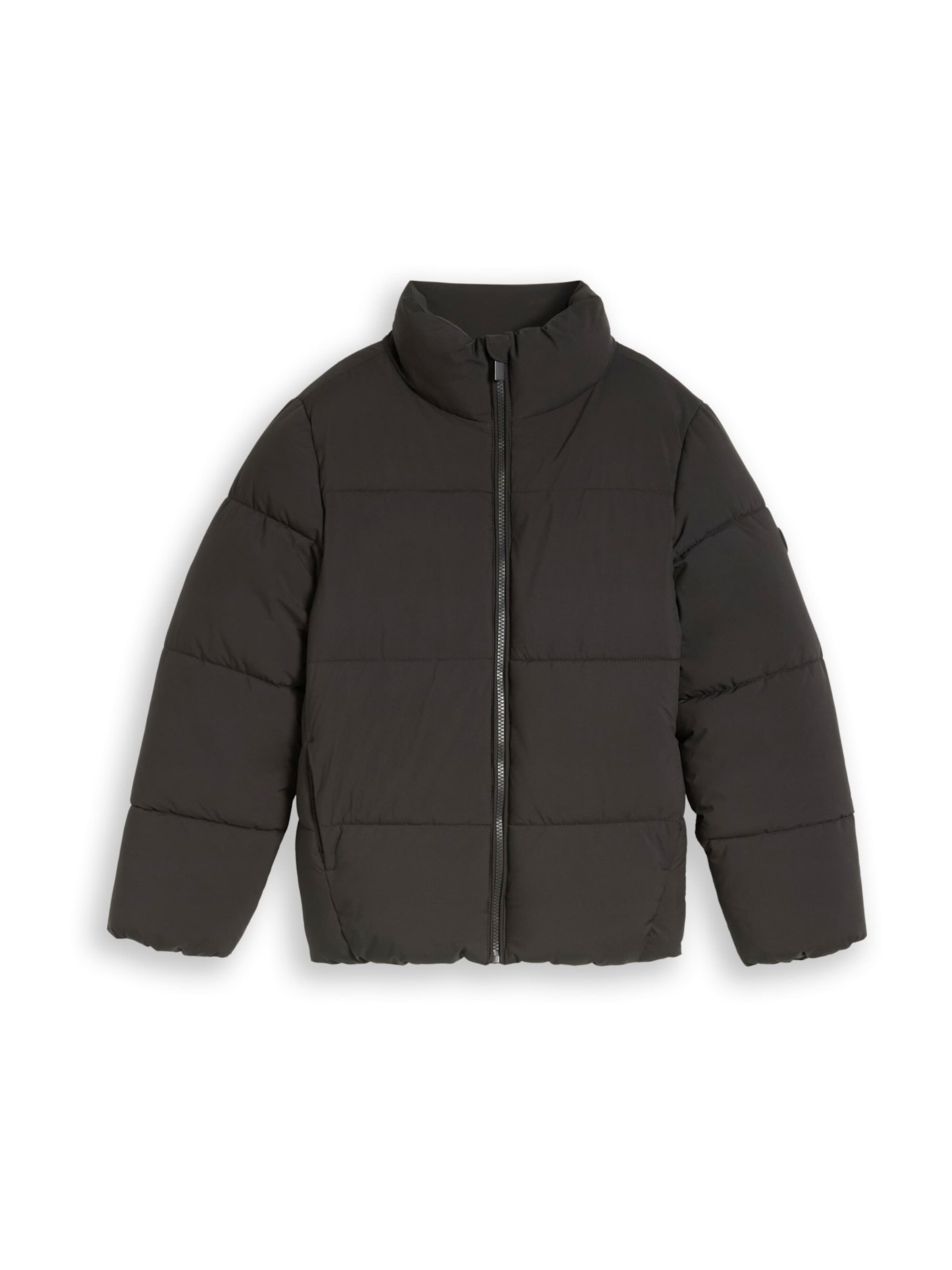 TOM TAILOR - Chaqueta de invierno en negro: frente