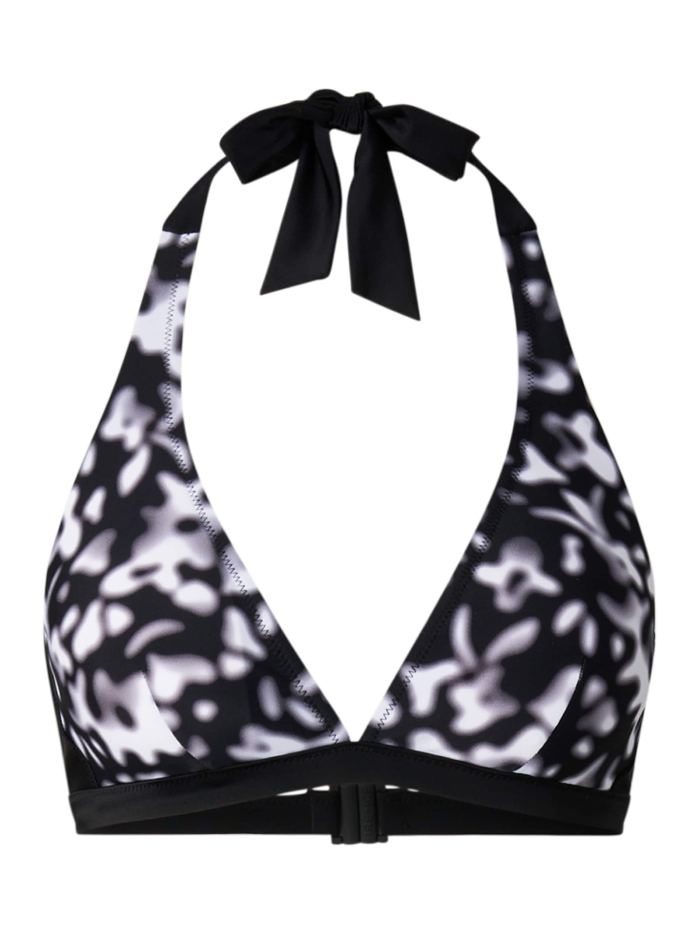 Bogner Fire + Ice Bikinitop 'Jasmin' in Schwarz: Vorderseite