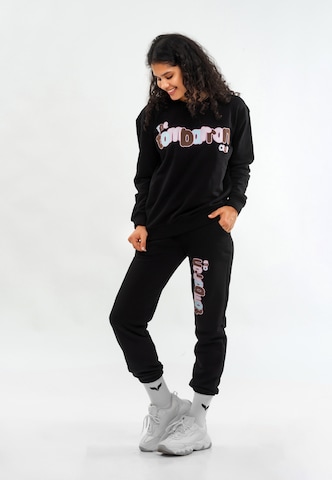 Tom Barron Regular Sweatsuit in Black